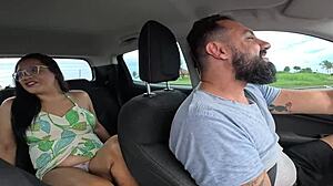 no pelo no carro raquel loved anal and pussy
