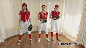 pov home run foursome with baseball besties