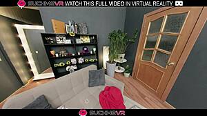 brunette skinny girl kwini kim got fucked hard in vr
