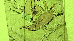 Vintage erotic art