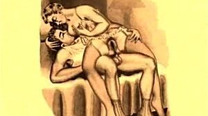 Vintage erotic art