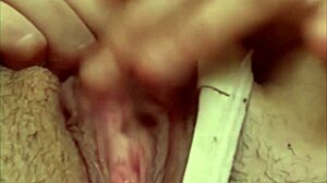 italian big tits milf shows hot solo pussy close up