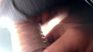 Huge tits girl sucks black cock
