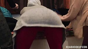 Muslim teen bride and her arab bffs fuck a bbc