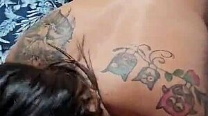 redhead flashes her pussy and wants cum on clothes