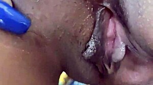 solo indian hot girl enjoy with her boobs & pussy