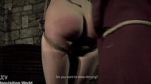 naked maid with natural tits tied up and tormented