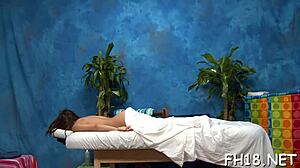 massage porn tube with hardcore horny teen action