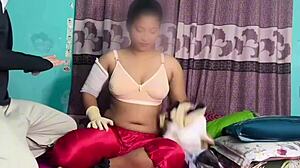 Delivery man big cock pussy doggy style sex best sex