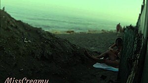 flashing my cock in front of stepdaughter at public beach
