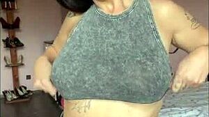 Milf Mistress Shows Big Tits In Pov Solo