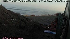 flashing my cock in front of stepdaughter at public beach
