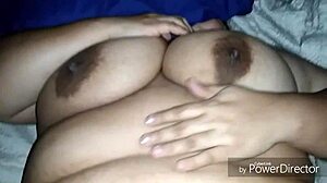 wife sandra slow mo big tits bbw cuckold