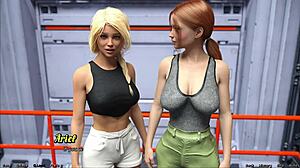 stranded in space with the redhead and her stepsister