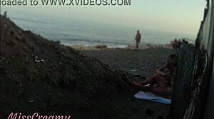 flashing my cock in front of stepdaughter at public beach