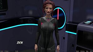 stranded in space with the redhead and her stepsister