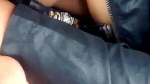 morena no busao riding that big cock in public