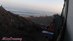 flashing my cock in front of stepdaughter at public beach