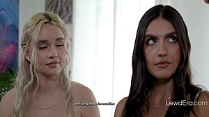 Rich milf introduces sugars for a lesbian threesome - cory chase khloe kingsley isa bella