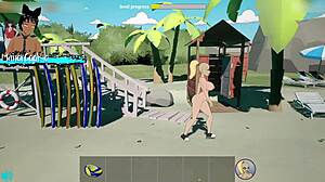 Fuckerman enjoys sexy bitches wearing summer bikinis