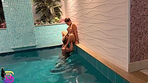 Hotwife asks hubby to bring big guy to motel
