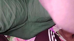 Stepbrother fucks beautiful stepsister in the bedroom