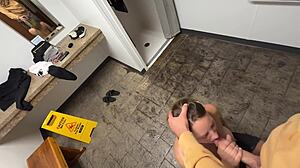 caught thick milf masturbating then she sucked my dick