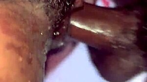 Ghana girlfriend dripping water from her pussy so wet
