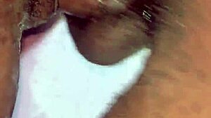 Ghana girlfriend dripping water from her pussy so wet