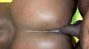 femme ebene africaine avec gros cul aime levrette pov