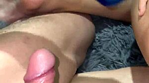 trio casero con jovencita latina doble penetracion