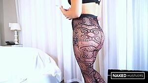 Big Booty Boricua Gets Thick Chocolate Dick