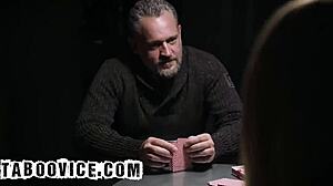 Bratty babes want threesome with step-grandpa?