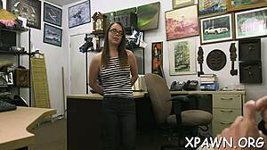 skinny amateur slut sucks cock in rough sex