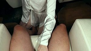 Redhead aunt sleeps over and secretly craves my cock all night