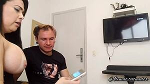 Soraya carioca gets tattoo and pays with ass