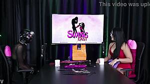 Ramona does hot 69 with Tifany during swingers casting part four