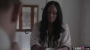 bitten spider changed ebony milf housewife