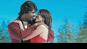 Lakshmi Rai Hot Navel Play Hottest Boobs