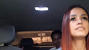 safada motorista de aplicativo flagra passageiro dotado se masturbando por trás