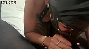 preview pantyhose milf sucks cock and cums