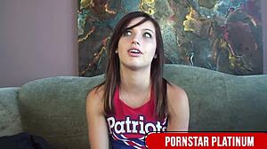 Mary Jane Rides Dildo In Cheerleader Tryouts