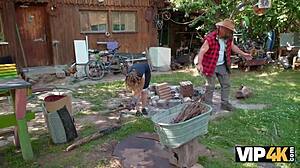 Vip4k sneaky dad fucked girl in vegetable garden