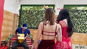 christmas threesome with zack
