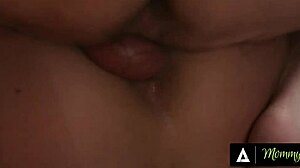 wow mommys boy sexy stacked milf little puck gets fisted in her office