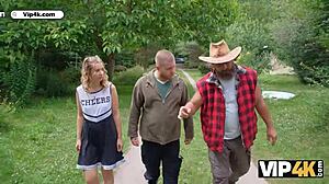 Vip4k sneaky dad fucked girl in vegetable garden