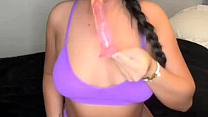 Slutty British Girlfriend Gives Horny Webcam Experience