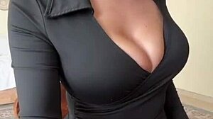 Jerking Off To My Stepmom With Big Tits