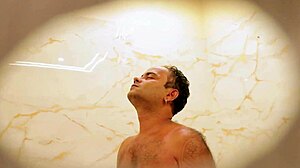 Hotel fun with curvy indian partner