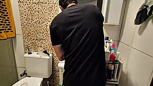 Madrasta Spies On Stepson Until She Gets Him